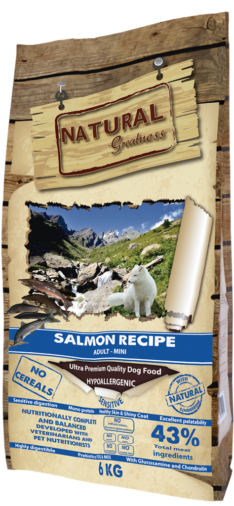Receta de Salmón - Sensitive Mini 6 kg - Img 2