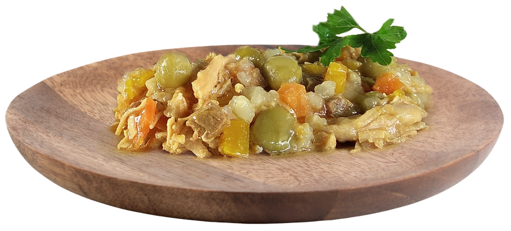 Pechuga de pollo con hígado y verduras 156 g - Img 2
