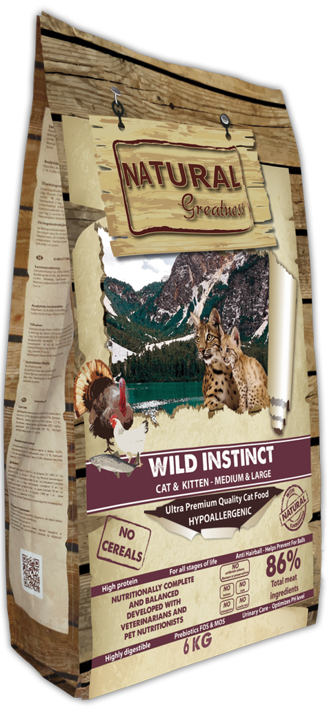 Receta Wild Instinct Medium & Large Breed 6 kg - Img 2