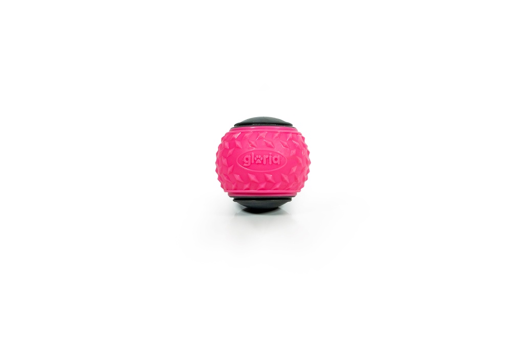 [JU00968RO] PLAY AND RUN PELOTA MEGA SQUEAKER M 6.35cm ROSA/GRIS 2pcs