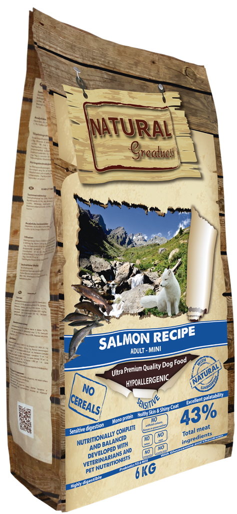 [ASK61FI06] Receta de Salmón - Sensitive Mini 6 kg