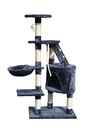 SINU CAT TREE GRIS 55*40*120CM
