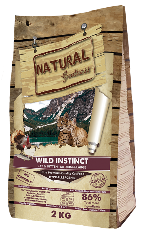[ASC31WI02] Receta Wild Instinct Medium &  Large Breed 2 kg