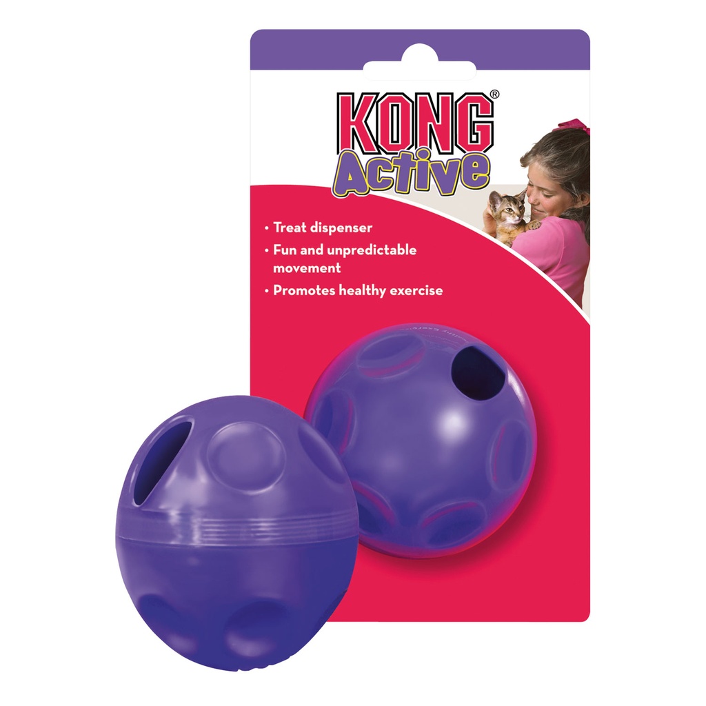 KONG CAT TREAT DISPENSING BALL