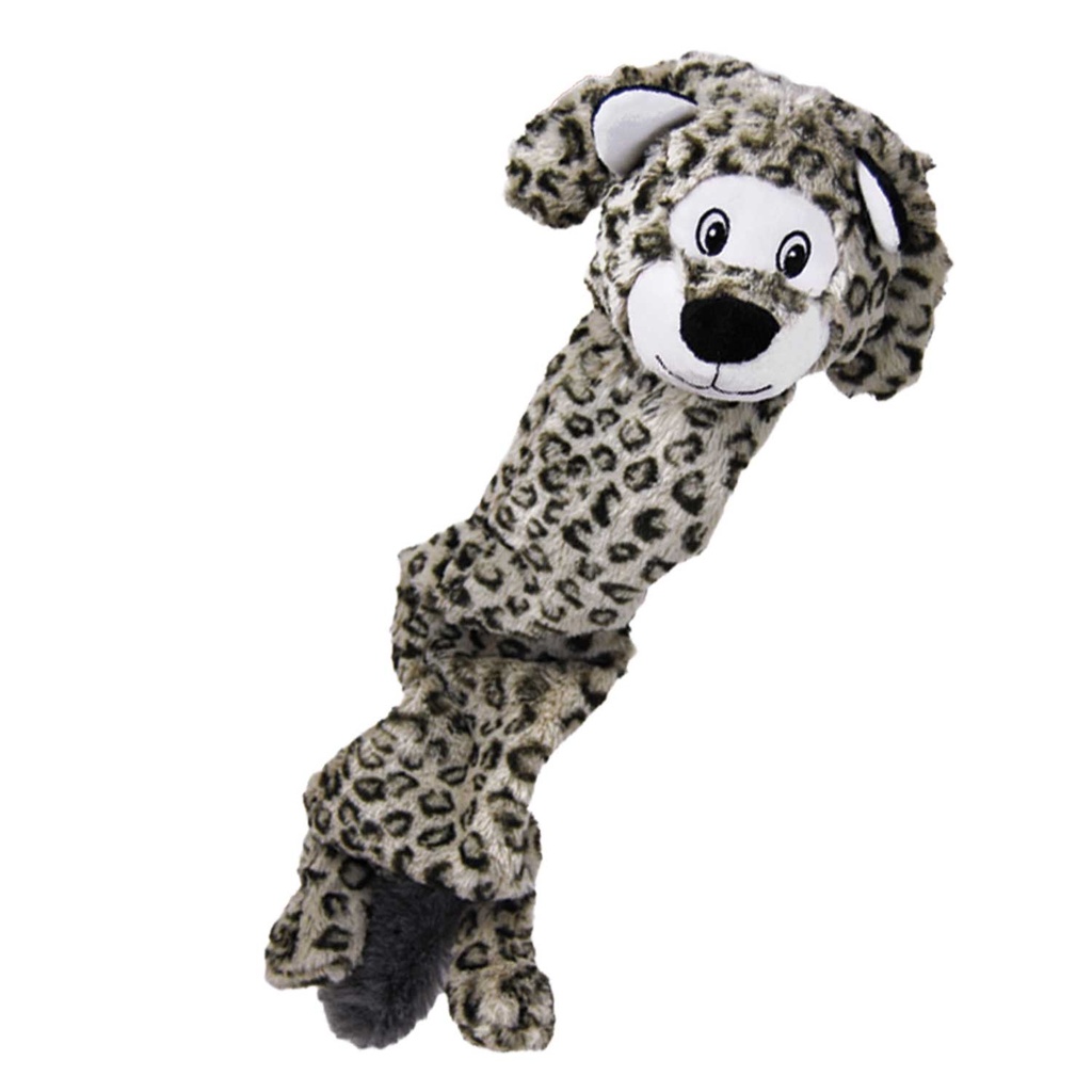 KONG STRETCHEZZ JUMBO SNOW LEOPARD XL