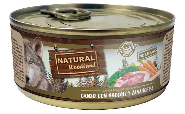 [NWD17002] Ganso con brócoli y zanahorias 170 g