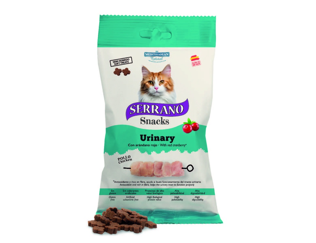 [68019-U] Serrano Snack Gato 50g Urinary Pollo