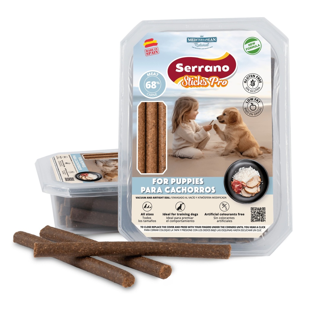 [68039-U] Serrano Sticks 350g Cachorros