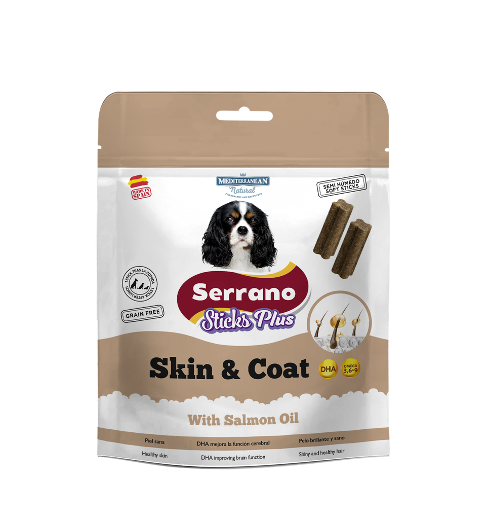 [68097-U] Serrano Sticks Plus 110g Pelo y Piel