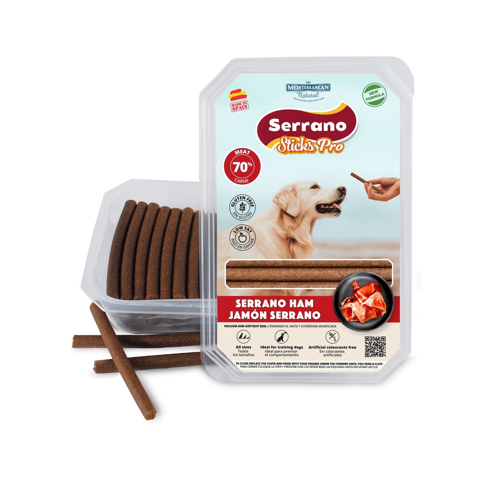 [68068-U] Serrano Sticks PRO 800g Jamón Serrano