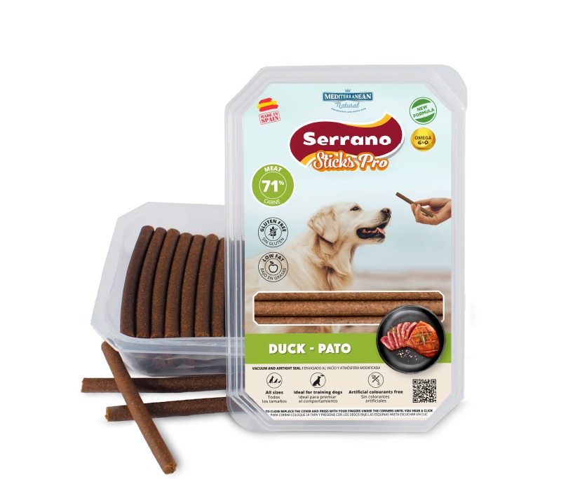 [68077-U] Serrano Sticks PRO 800g Pato
