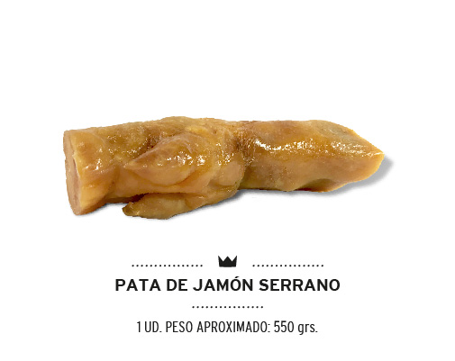 [68023-10-U] Pata de jamón serrano