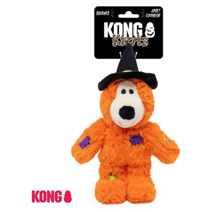 KONG HALLOWEEN WILD KNOTS WITCH BEAR ORANGE S/M