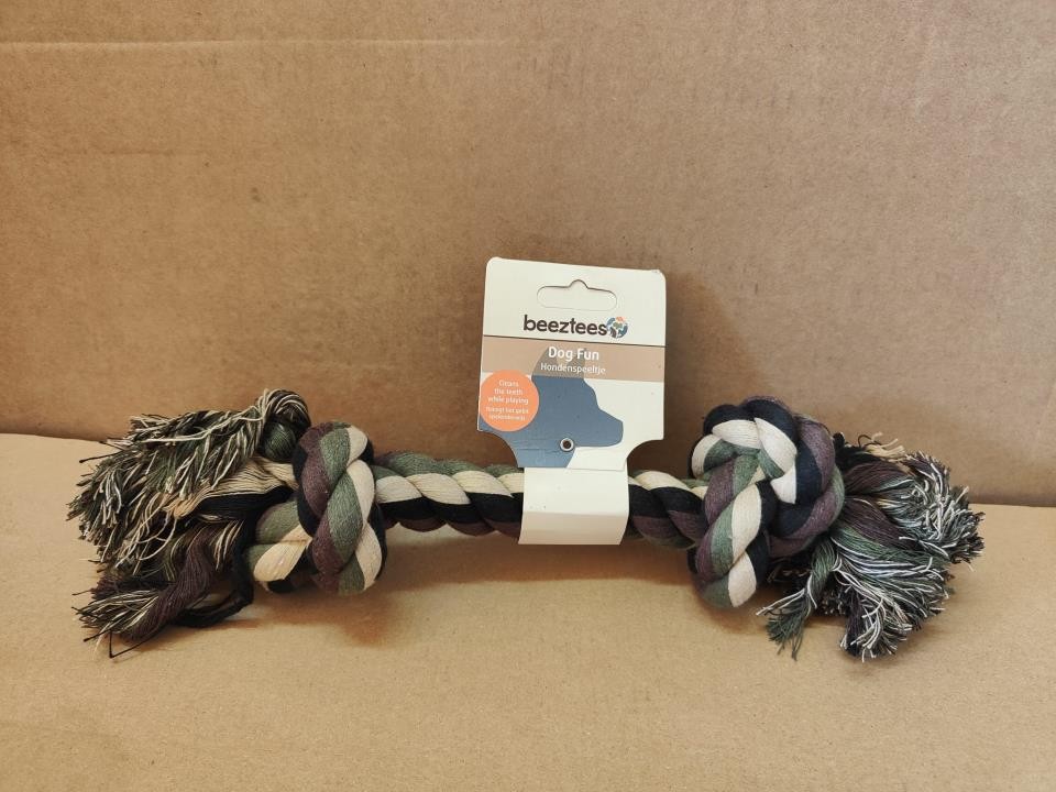 [I641133] BZ FLOSSY ROPE CAMOUFL GREEN 2 KNOTS 300G