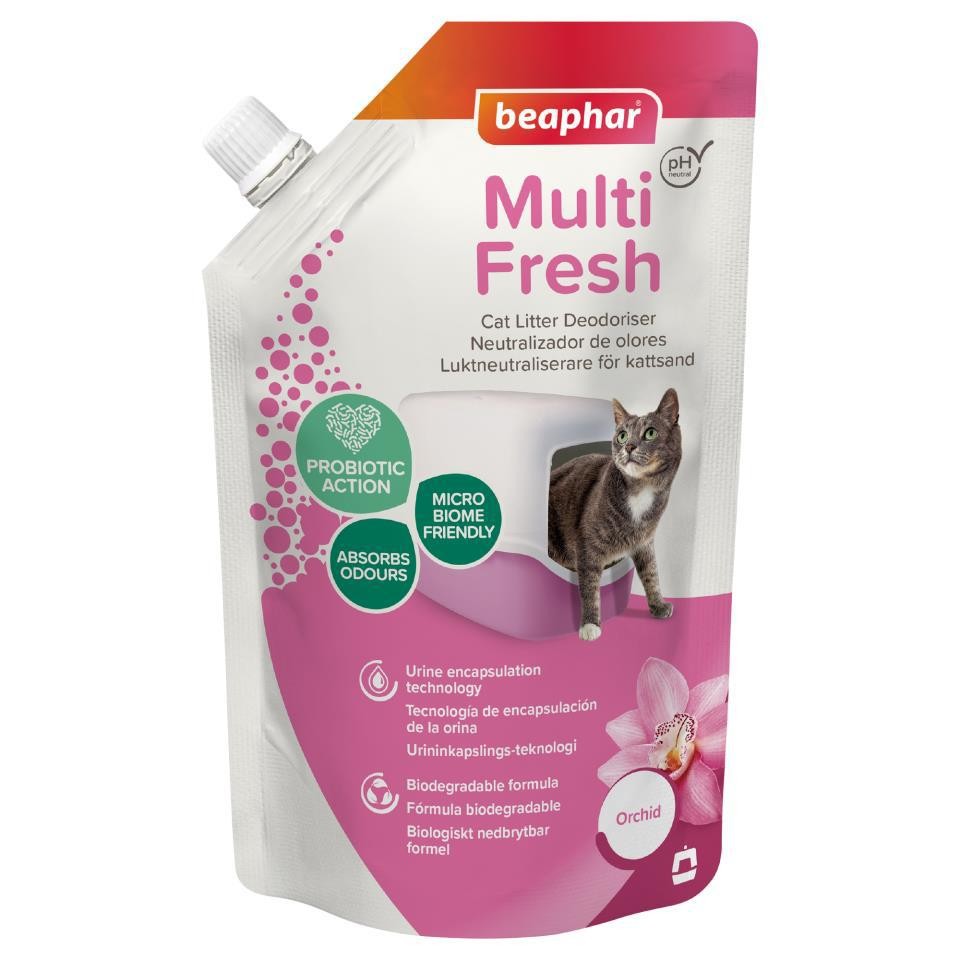 [1000110] MULTI FRESH NEUTRALIZADOR DE OLORES ARENA GATOS - ORQUIDEA