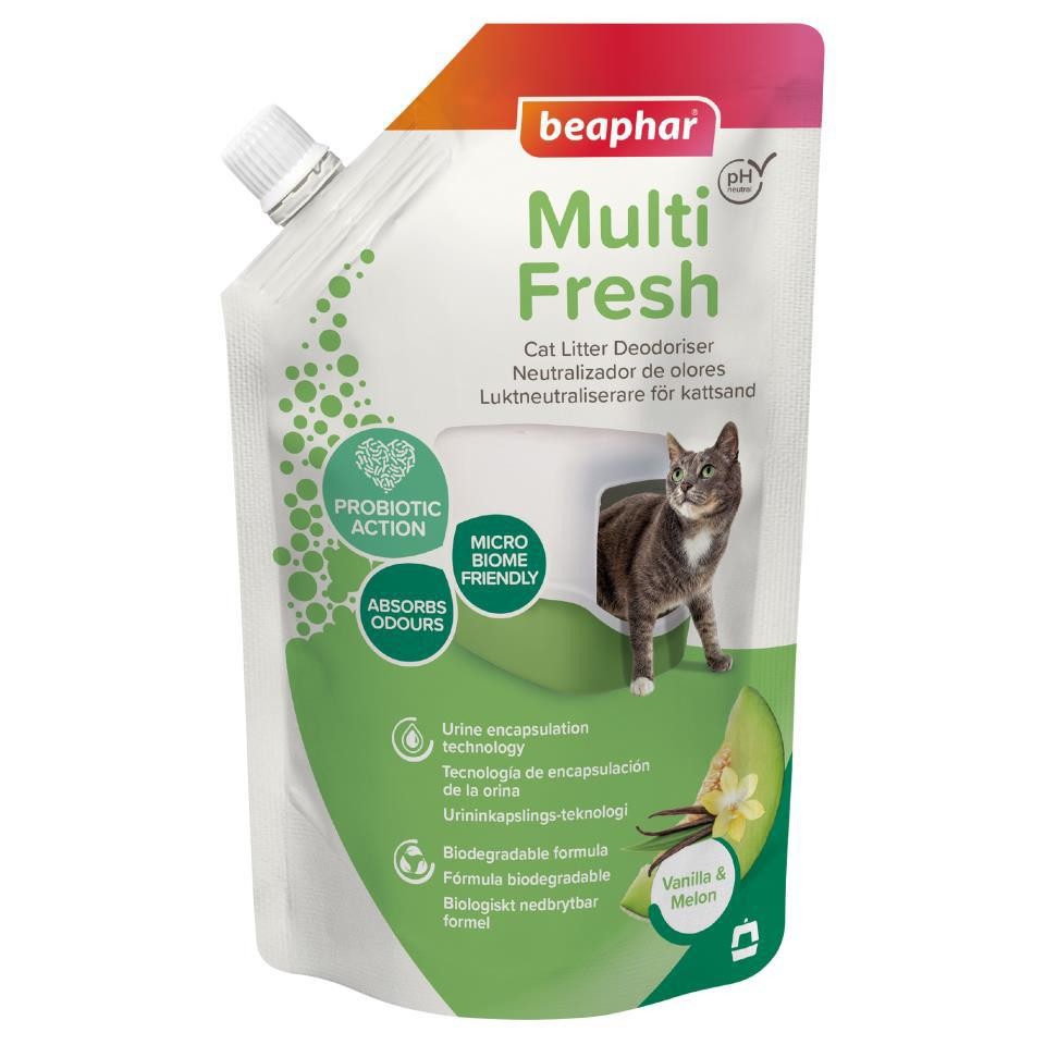 [1000111] MULTI FRESH NEUTRALIZADOR DE OLORES ARENA GATOS - VAINILLA MELON