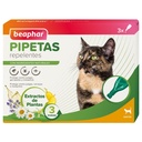 PIPETAS REPELENTES GATOS - 3 x 1ML