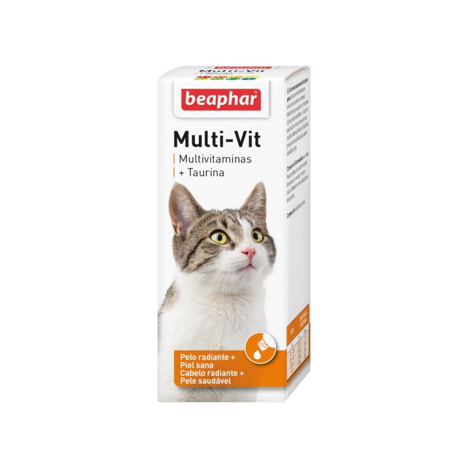 [11430] MULTIVITAMINAS CON TAURINA GATOS - 50ML