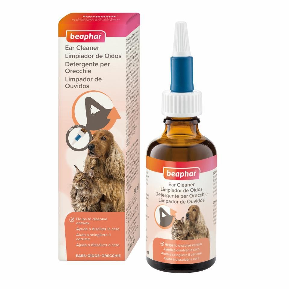[11672] LIMPIADOR DE OÍOS PERROS Y GATOS - 50ML