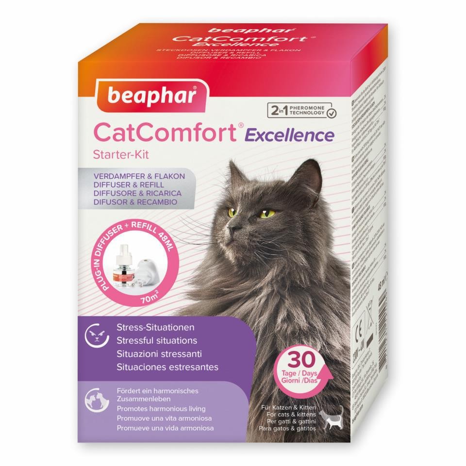 [12106] CATCOMFORT EXCELLENCE PACK DIFUSOR Y RECAMBIO GATO