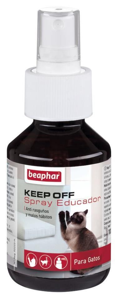 [13666] KEEP OFF SPRAY EDUCADOR GATOS - 100ML