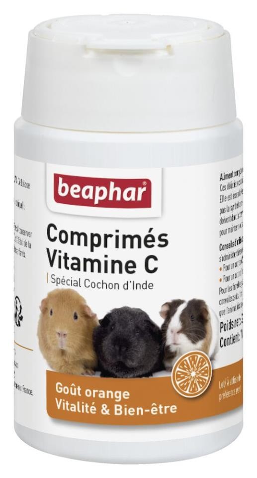 VITAMINA C EN COMPRIMIDOS PARA COBAYAS - 100COMPR