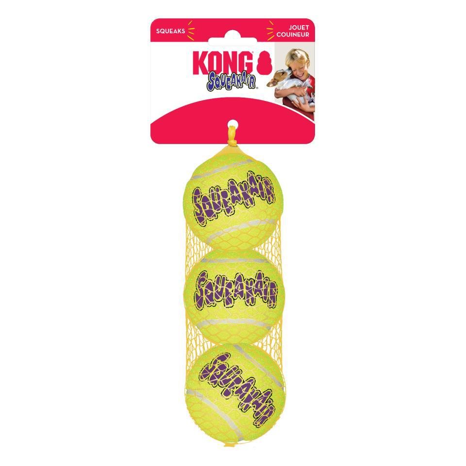 [JU03155] KONG SQUEAKAIR BALLS M (3UDS)