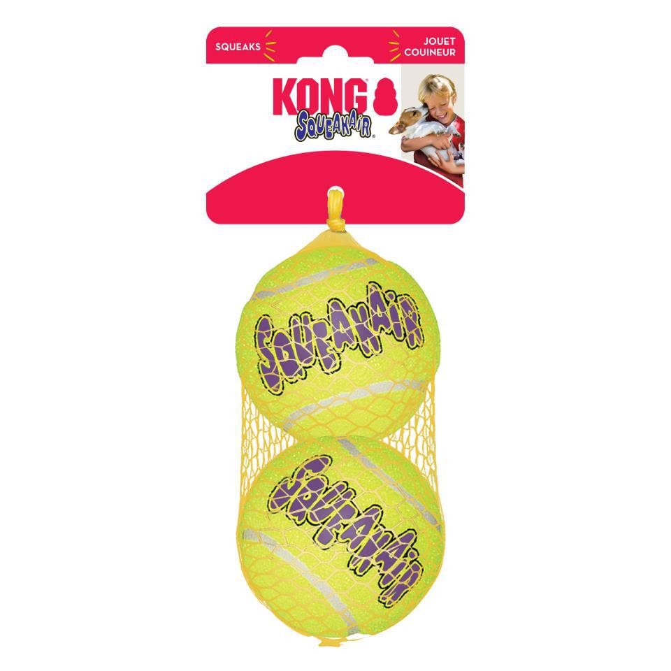 [JU03156] KONG SQUEAKAIR BALLS L (2UDS)