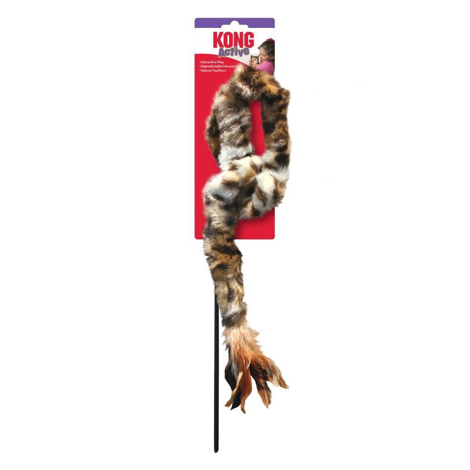 [JU03207] KONG CAT TEASER SWIZZLE BIRD