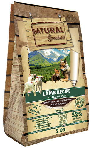 Receta de Cordero - Sensitive 2 kg