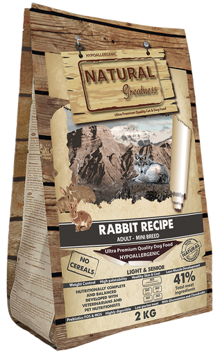 Receta de Conejo Mini - Light & Senior 2 kg