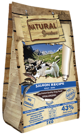 Receta de Salmón – Sensitive Mini 2 kg