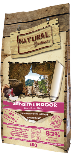 Receta Sensitive Indoor  6 kg