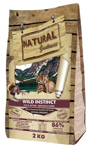 Receta Wild Instinct Medium &  Large Breed 2 kg