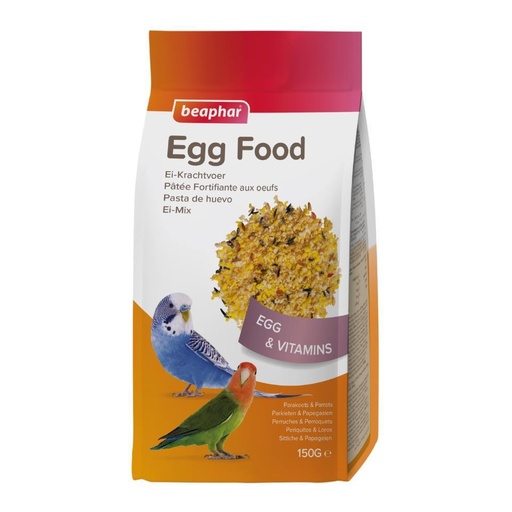 PASTA DE HUEVO PERIQUITOS, AGAPORNIS, PEQUEÑAS COT