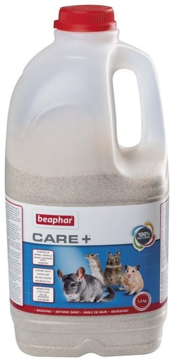 CARE+ ARENA DE BAÑO CHINCHILLAS - 1,3KG